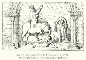 Bas-relief Representing Pepin the Short Victorious over Waifer