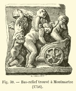 Bas-Relief Found at Montmartre, 1756
