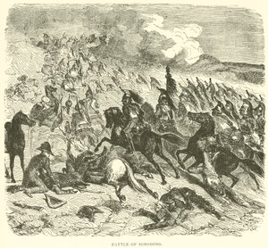 Battle of Borodino by French School