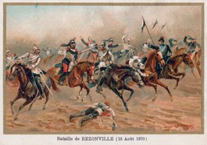 Battle of Rezonville by French School