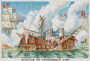 Battle of Trincomalee, 1782