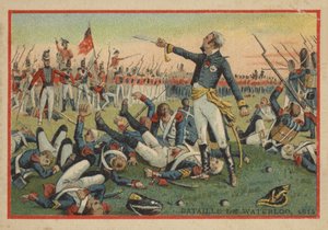 Battle of Waterloo, 1814 by French School