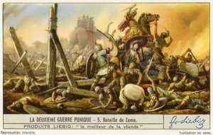 Battle of Zama, Second Punic War, Liebig Card