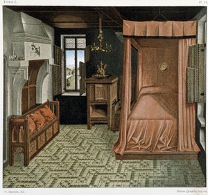 Bedroom in the 15th century