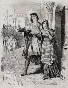 Bertrade of Montfort (1070-1117) Queen of France with Philip I King of France in 