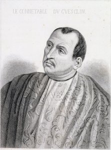 Portrait of Bertrand du Guesclin, Constable of France by French School