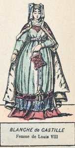 Blanche of Castile, Wife of Louis VIII by French School