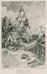 Bonaparte at Arcole by French School