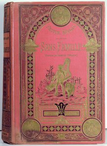 Book cover of Sans Famille by Hector Malot, Editions Hetzel by French School