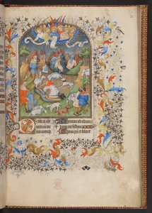 Book of Hours, Add MS 32454 f.32r, France