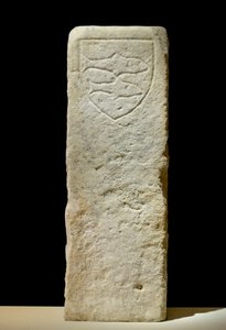 Boundary marker of the domain of the Cistercian Abbey of Fontenay, Burgundy