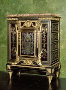 Boulle cabinet, gilt-bronze mounts, late 17th century with later alterations by French School