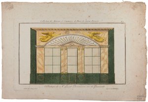 Boutique of M. Lescot, Pharmacist, rue de Gramont, Paris
