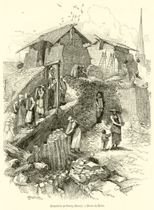 Brickworks at Perrey, Havre by French School