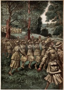 British Women Soldiers by French School