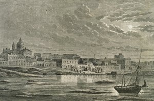 Buenos Aires in the 1860s by French School