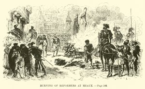 Burning of reformers at Meaux