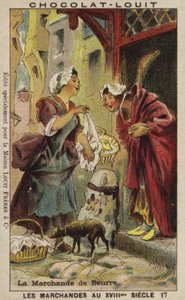 Butter Seller, 18th Century by French School