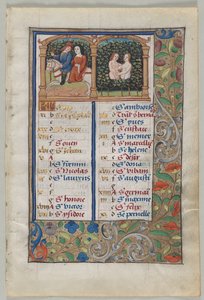 Calendar Page for May (Recto), c.1510