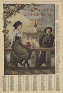 Calendar for 1917