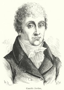 Camille Jordan (engraving) by French School