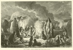 Camp of Patagons (engraving)