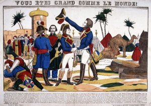 Campaign (Expedition) of Egypt (1798-1801) led by Napoleon Bonaparte in 1799. Image of Epinal by French School
