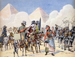 Campaign of Egypt (1798-1801): the French army in Egypt under Napoleon Bonaparte