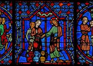 Cana Marriage: Christ Changes the Water into Wine
