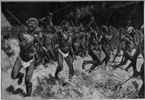 Canaque revolt in New Caledonia