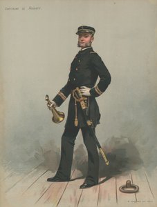 Frigate Captain by French School