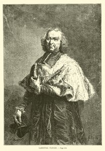 Cardinal Fleury by French School