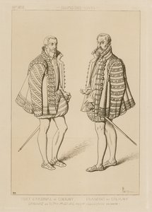 Cardinal Odet de Coligny (1517–1571) and Francois de Coligny (1557–1591)