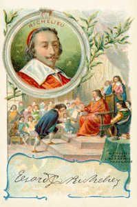 Cardinal Richelieu Founding the Academie Francaise