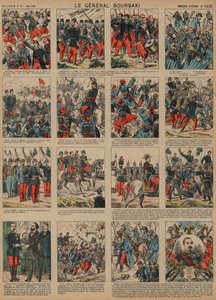 Career of French General Charles-Denis Bourbaki by French School