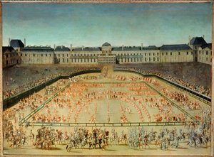 Carrousel Given to Louis XIV in Front of the Tuileries