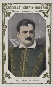 Caruso, from the Opera by French School