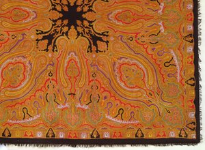 Cashmere scarf, c.1870-80