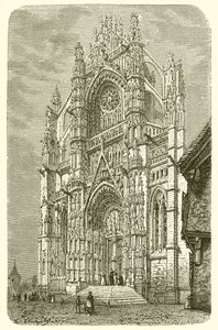 Cathedral of Beauvais by French School