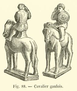 Gaulish rider by French School