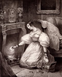 Chagrin of Love, early 19th century by French School