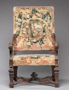 Chair, manufacturer Savonnerie Factory, before 1717 by French School