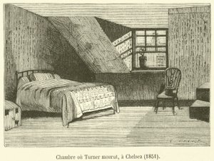 Room Where Turner Died, Chelsea by French School