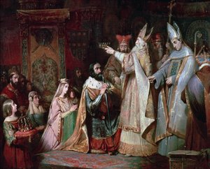 Charlemagne (747-814) Crowned King of Italy in 774