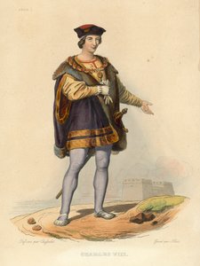 Charles VIII by French School