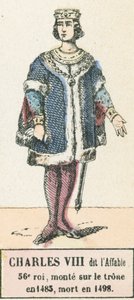 Charles VIII, 56th King, ascended the throne in 1483, died in 1498