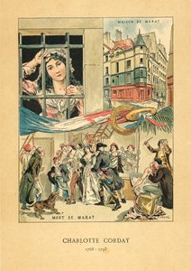 Charlotte Corday by French School