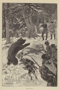 Bear Hunt by French School