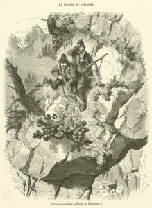 Tyrolean hunters by French School