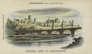 Cite de Carcassonne, Carcassonne, Aude by French School